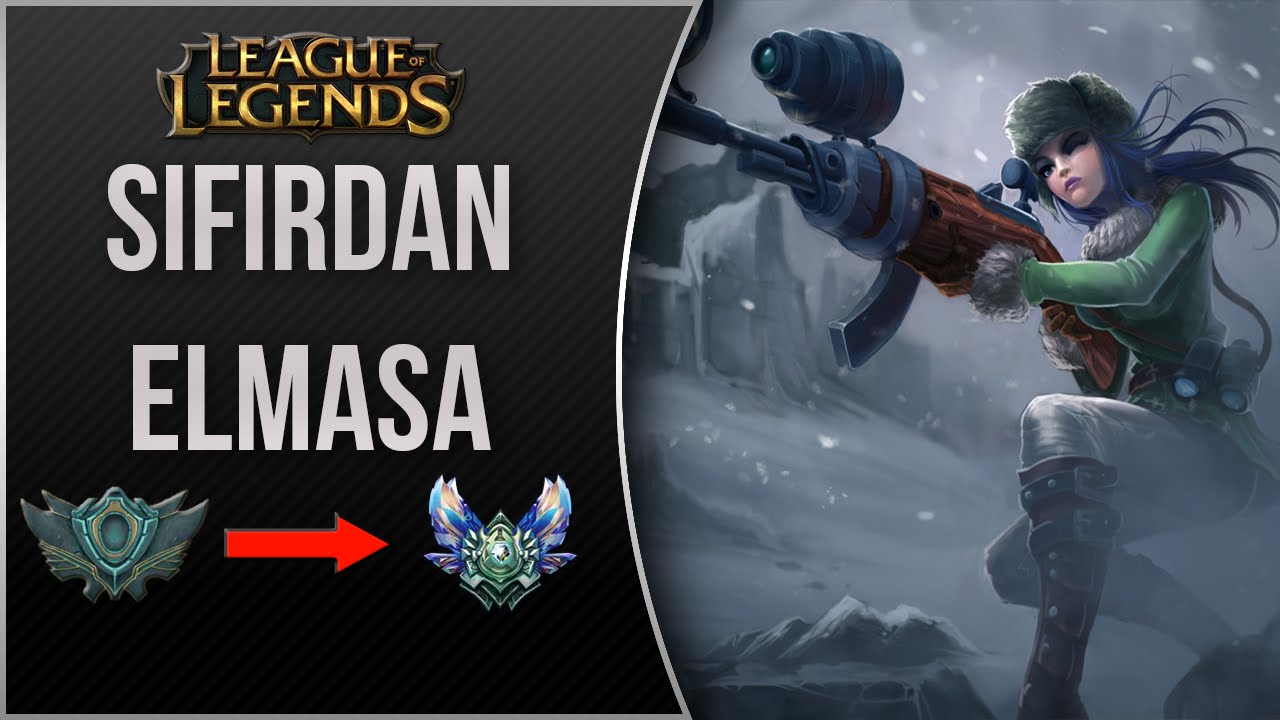 Ramazanın Gülü Caitlyn :D Soflu ile Alt Koridor | LoL | Sıfırdan Elmasa #11