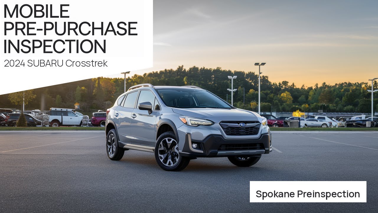 2024 SUBARU Crosstrek - Mobile Pre-Purchase Inspection Spokane WA - Spokane Preinspection