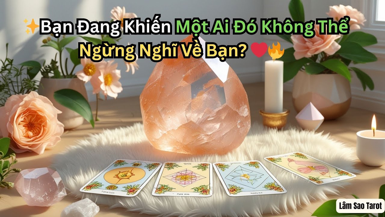 Bạn Đang Khiến Một Ai Đó Không Thể Ngừng Nghĩ Về Bạn? #tarot #videoviral #lovetarot