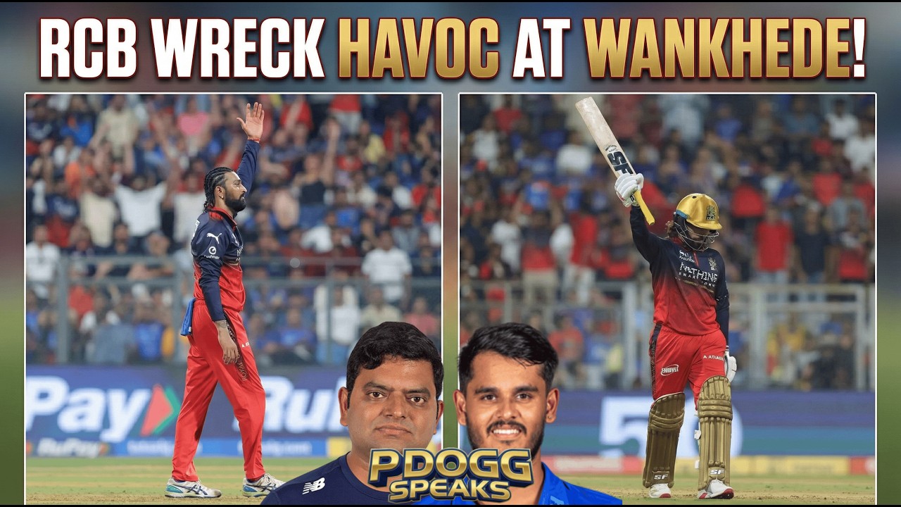 A 460-RUN WANKHEDE CLASSIC! | MI vs RCB Review: Salt & Patidar Bully Mumbai! | Pdoggspeaks