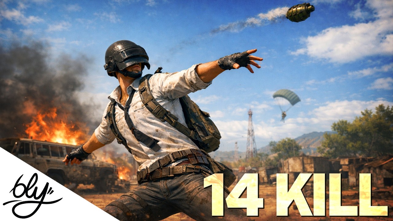 AMIKOR A GRÁNÁT DOBÁS NEM ANNYIRA MEGY.. 😥 PUBG 14 KILL