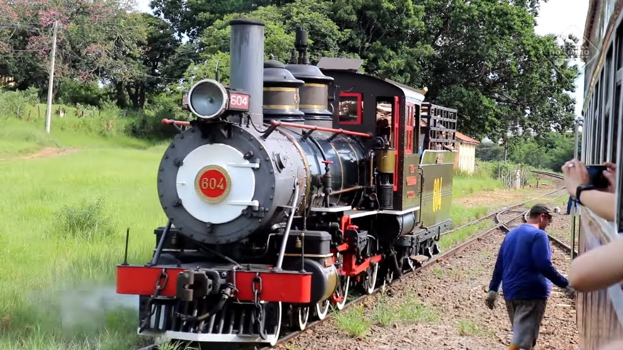 Maria Fumaça de Campinas - Passeio de Trem com Locomotiva a Vapor