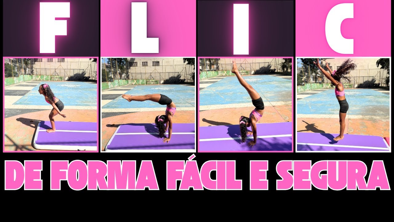 Como Fazer o FLIC Treinando Sozinha e Em Casa | Ginástica Artística