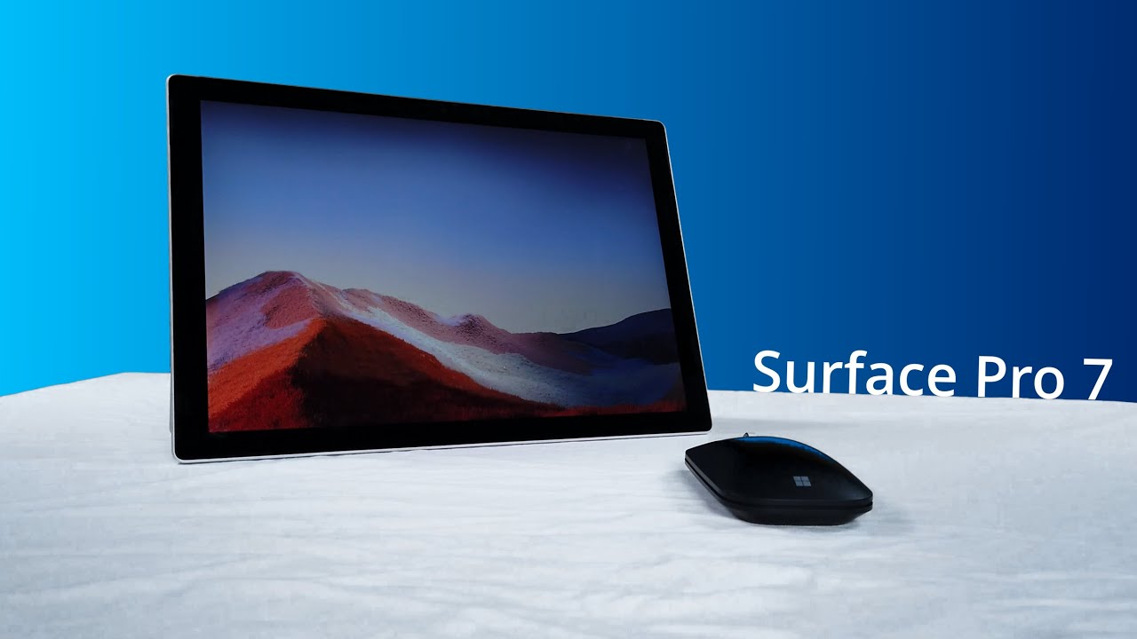 L&auml;sst sich sehen | Microsoft Surface Pro 7 Test