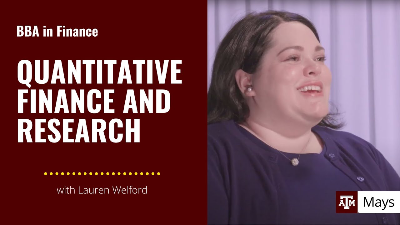 Finance | Quantitative Finance and Research
