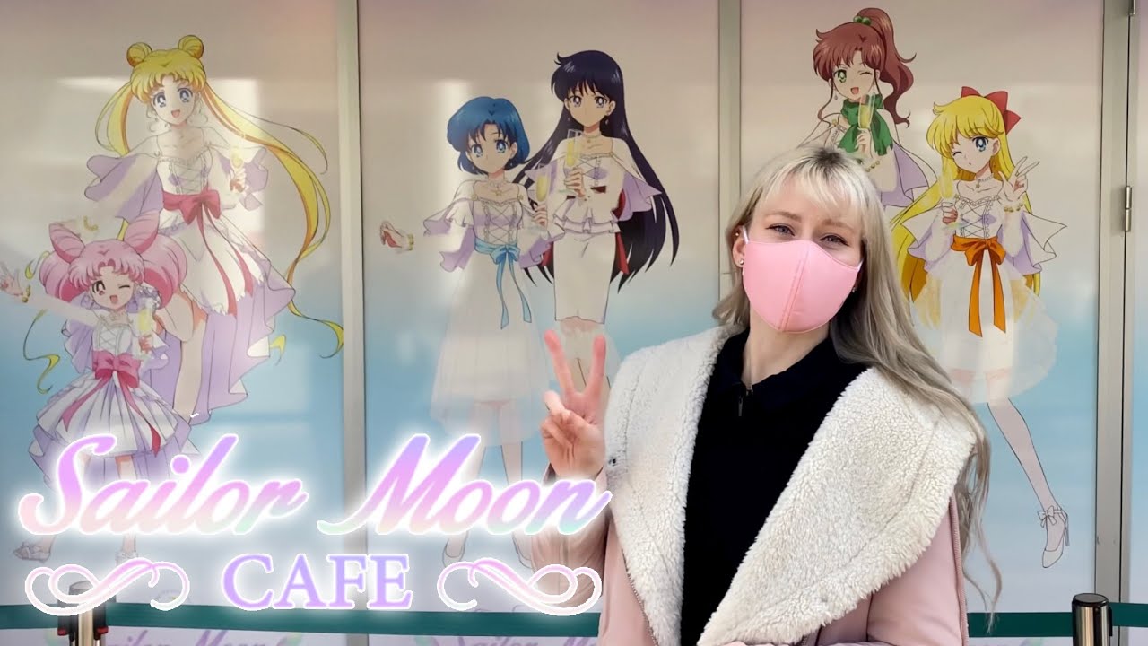 Sailor Moon Cafe in Osaka, Japan! 🎀🌙