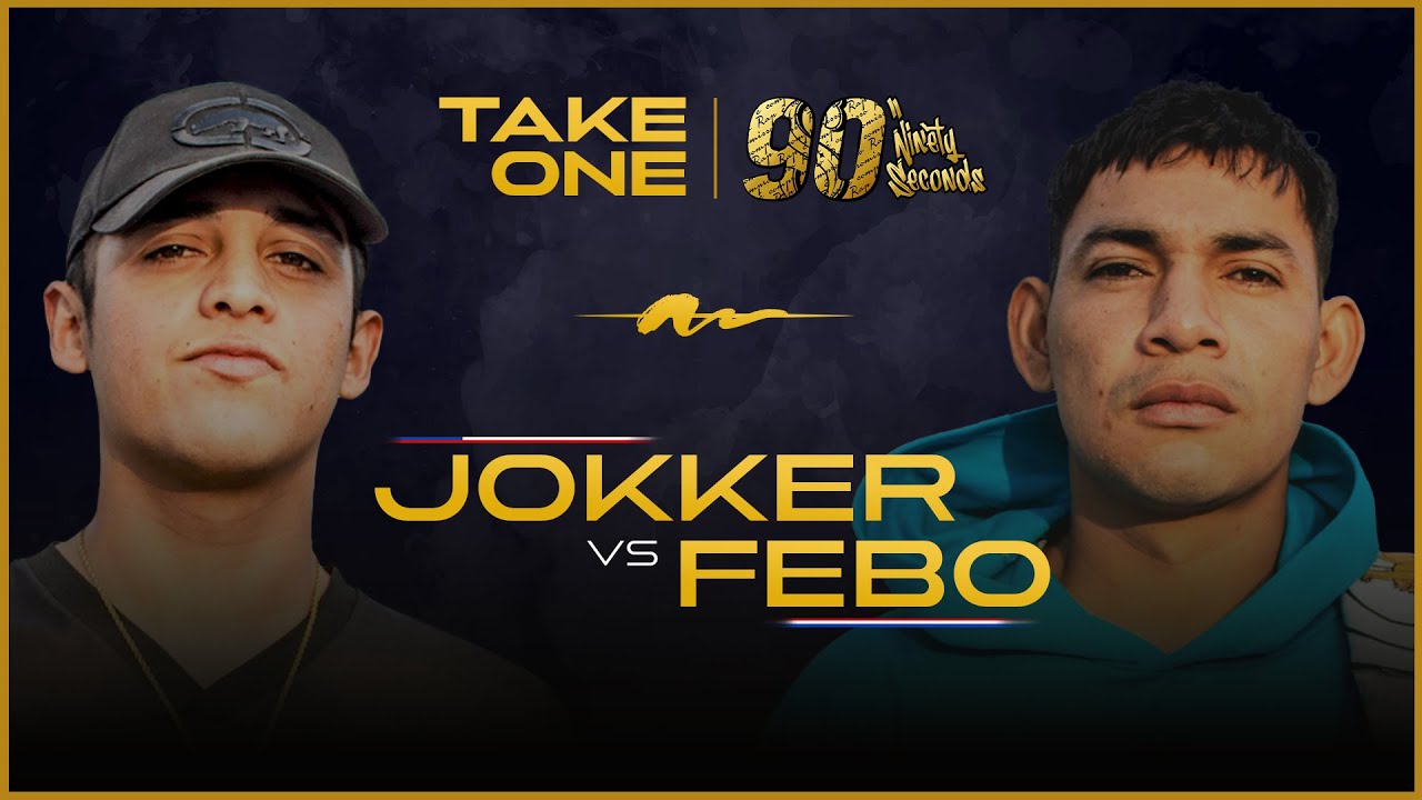 JOKKER 🇨🇱 VS FEBO 🇵🇾 4K | 90 SECONDS - TAKE ONE 🇨🇱🇦🇷🇵🇾🇨🇴 (HOST TOMMY HHB) #hiphopbattles
