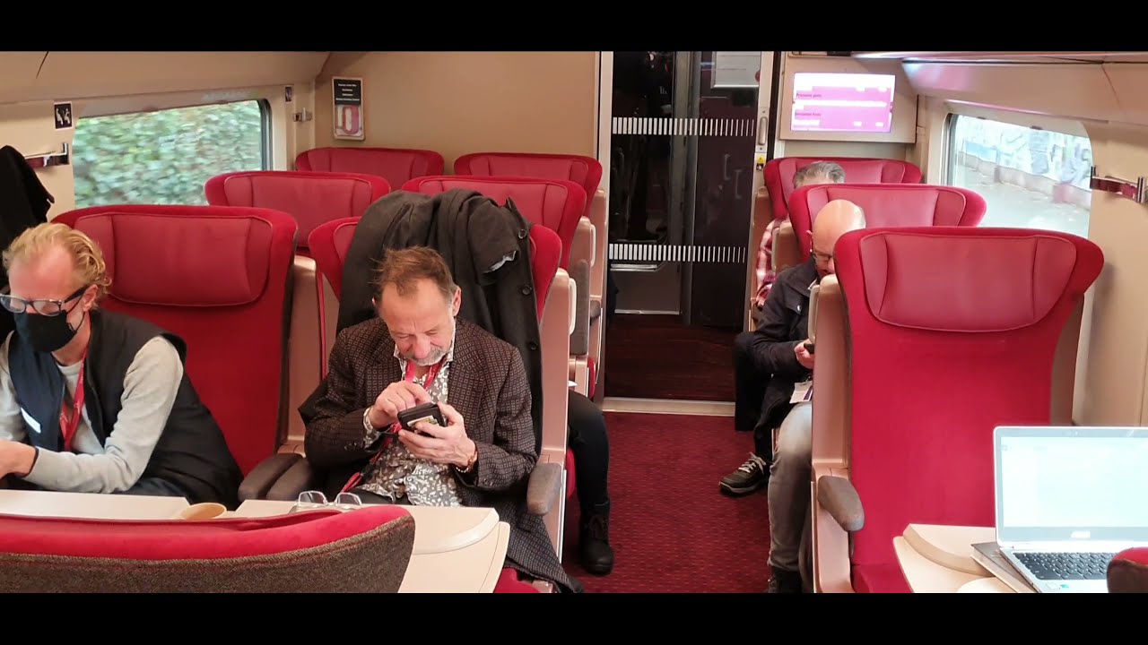 Thalys nu MET fietsplekken - Het EERSTE vernieuwde treinstel