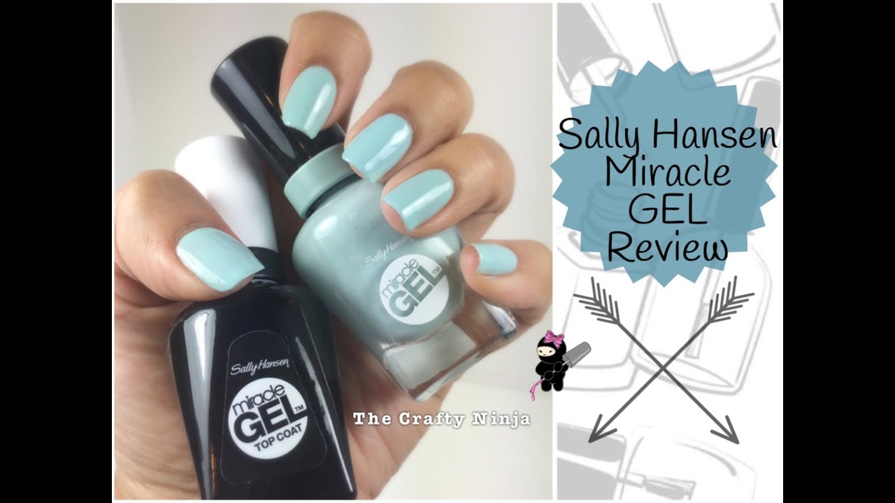 Sally Hansen Miracle Gel Review by The Crafty Ninja