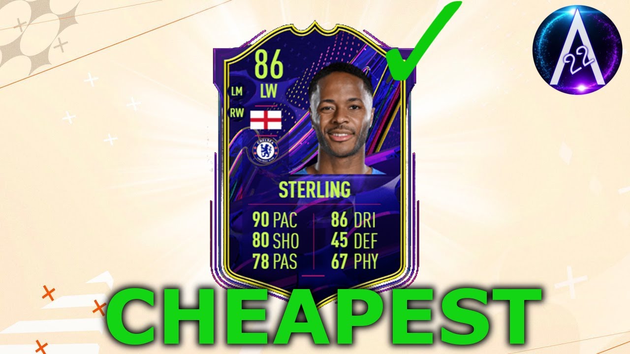 86 Raheem Sterling SBC Cheapest Solution!! #fifa23