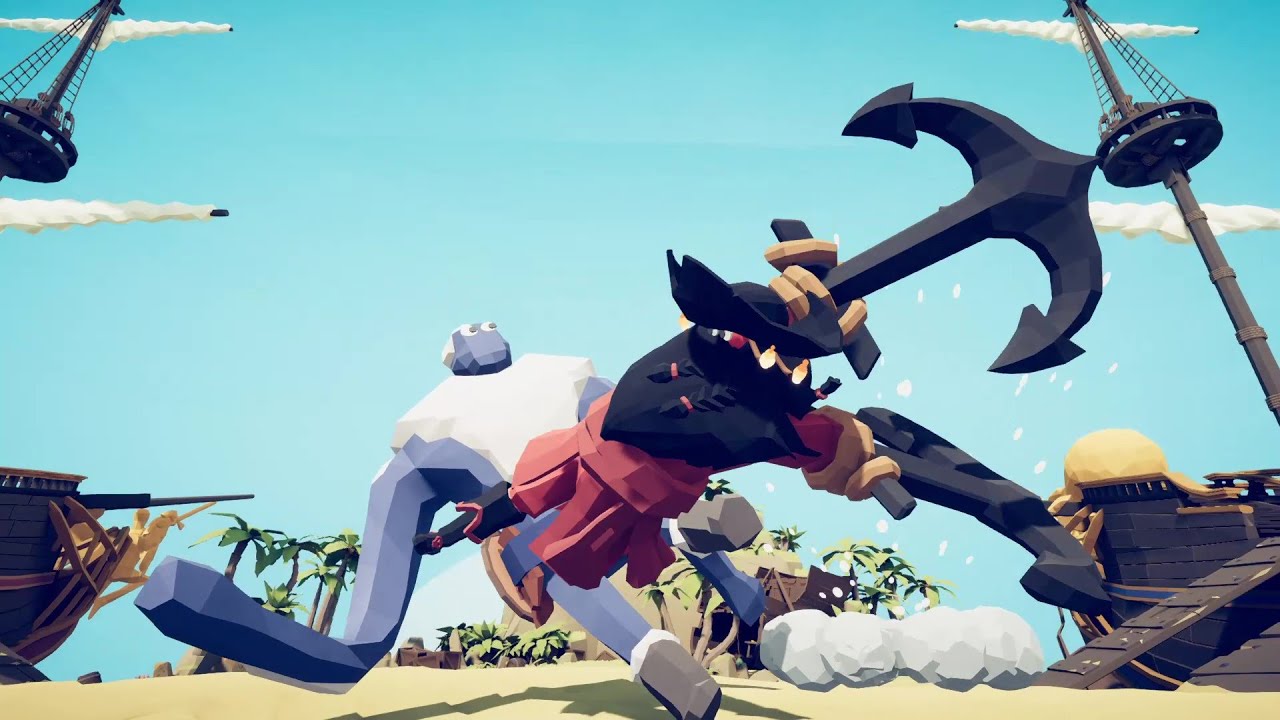 BLACKBEARD VS EVERY SECRET UNIT 1V1 TABS Totally accurate battle simulator