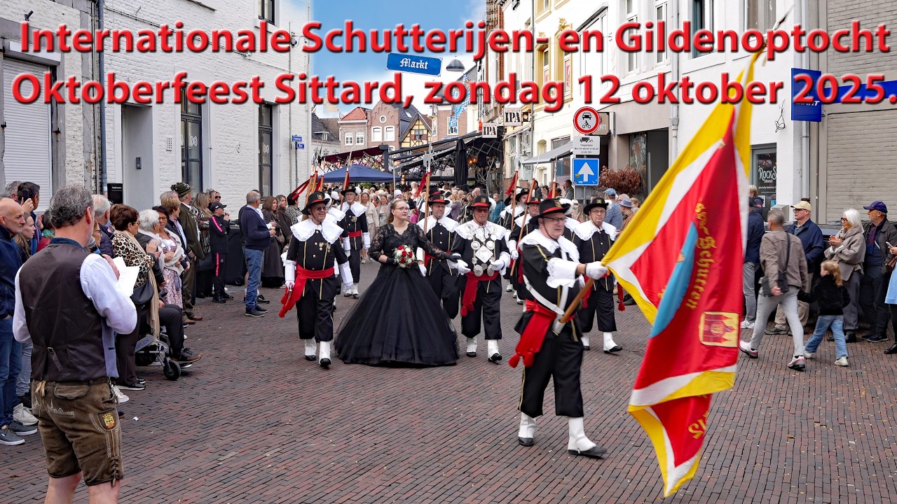 Internationale Schutterijen- en Gildenoptocht, Oktoberfeest Sittard 2025,presentatie Rob den Rooijen