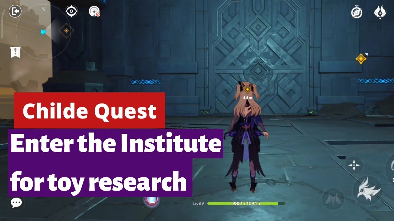 Enter the Institute for toy research || Defender of childhood dreams || Genshin Impact