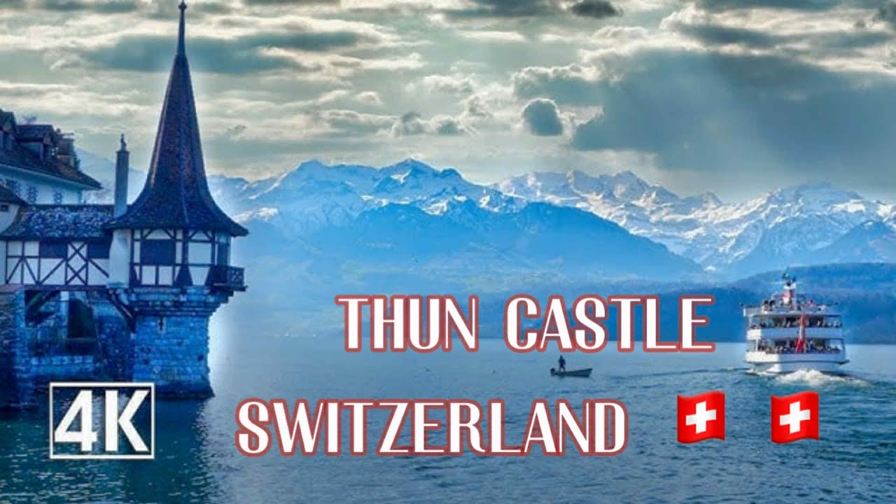 Thun Castle Switzerland | Scenic Walking Tour in 4K