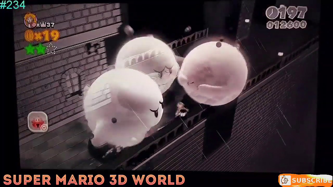 Épisode 234 : Super Mario 3D World ~ Gameplay ( partie 56 ) | Manoir hanté très mouvementé !
