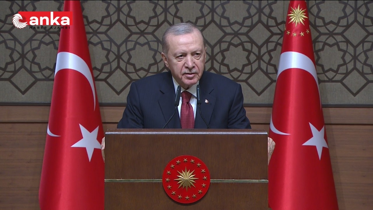 Cumhurbaşkanı Erdoğan, 5G ile İletişimde G&uuml;&ccedil;l&uuml; T&uuml;rkiye T&ouml;reni'nde konuşuyor #Canlı