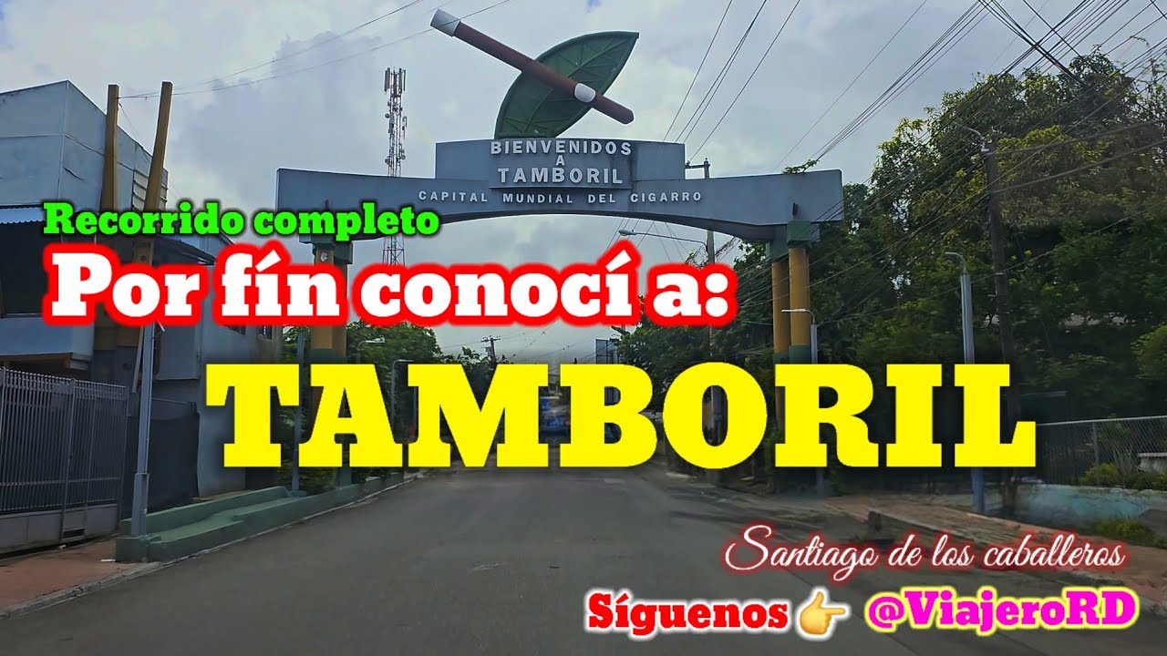 &iexcl;Por fin! Conoc&iacute; a Tamboril