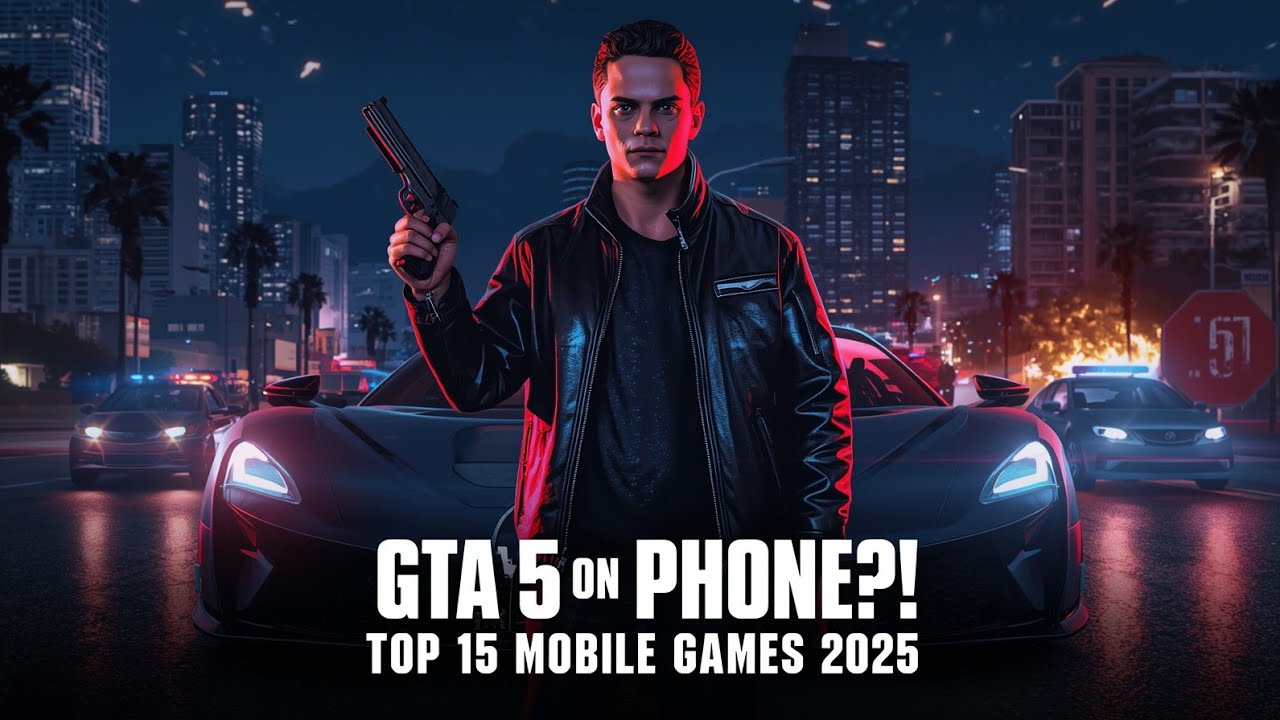 Top 15 Best Games Like GTA for Android/iOS 2025 | GTA 5 Mobile Alternatives 🔥 Open World Games