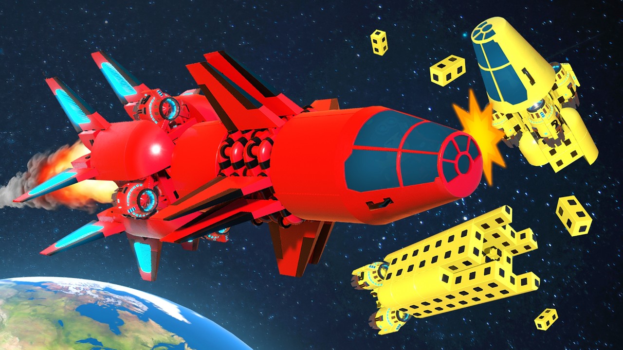 Build a MEGA ROCKET Challenge in Trailmakers!