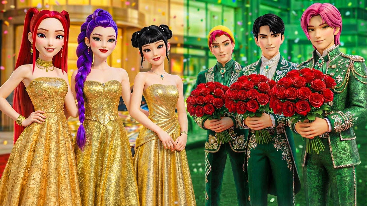 OMG 😱 Will Golden Family Accept Emerald Family Love? 🥀 | K-Pop Demon Hunters
