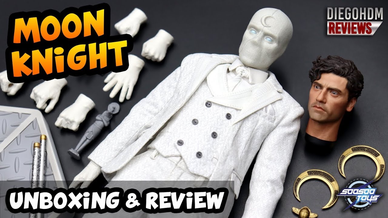 MOON KNIGHT 1/6 Soosootoys Mr. Knight Unboxing e Review BR