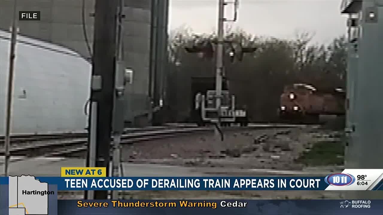 Teen accused of derailing train in Bennet charged with 2 felony counts of criminal mischief