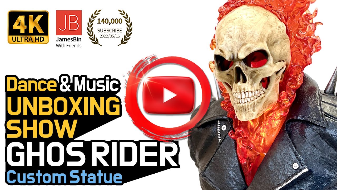 Ghost Rider Statue Review & Unboxing!!! | 1/4 Scale Marvel Statues