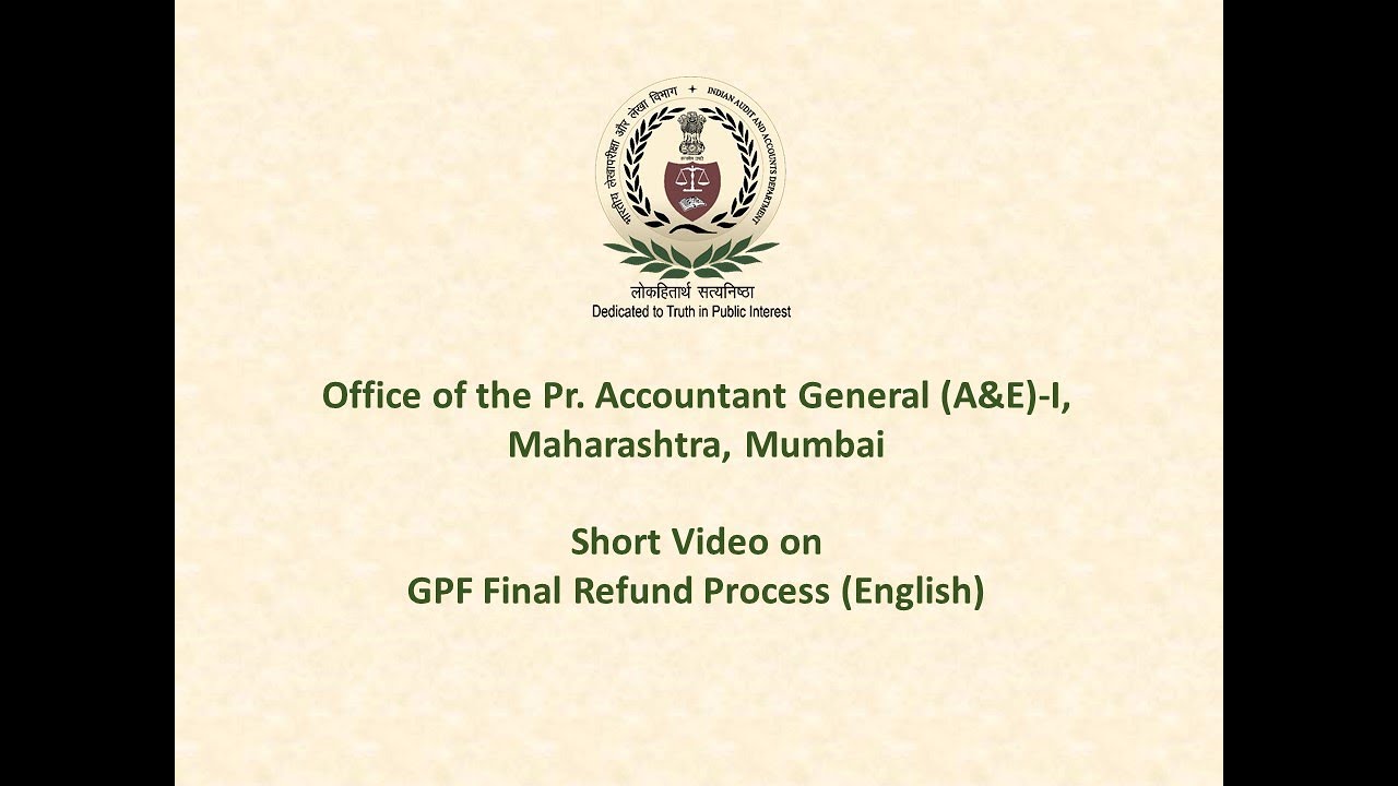 GPF Final Refund Process (English)