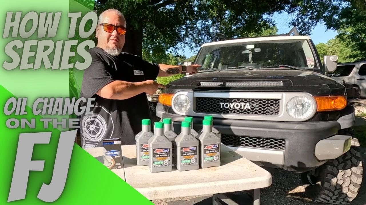 Do It Yourself Oil Change: Detailed Toyota FJ Cruiser Oil Change & Reset Maintenance Required Light