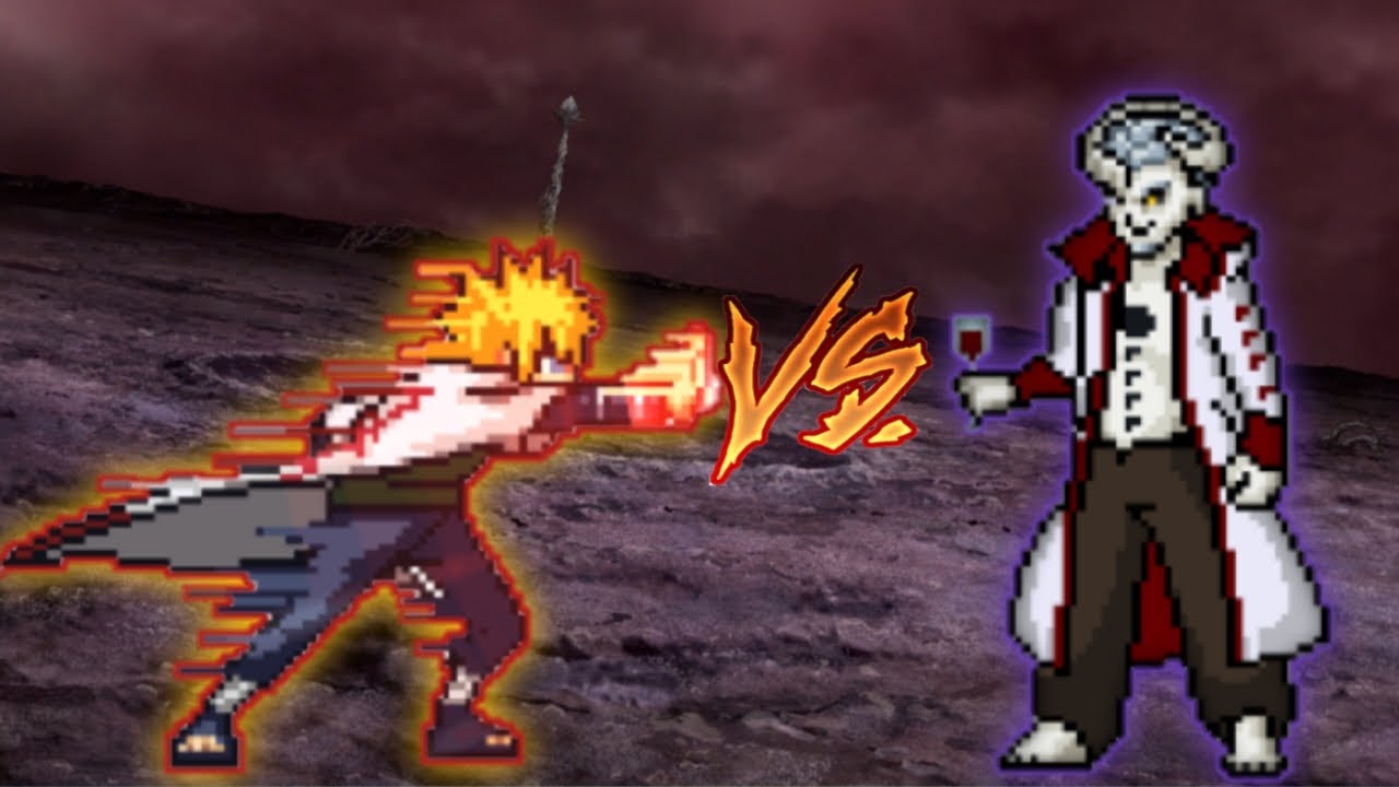 Yellow Flash Minato(New) VS Isshiki V2 in Jump Force Mugen