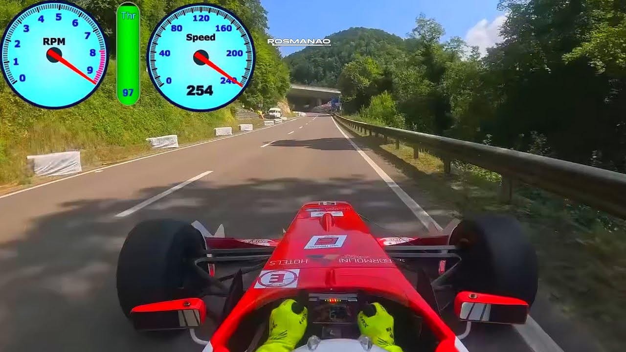 Onboard Bormolini Red Line Speed 254 km/h Saint Ursanne 2025 | FullHD