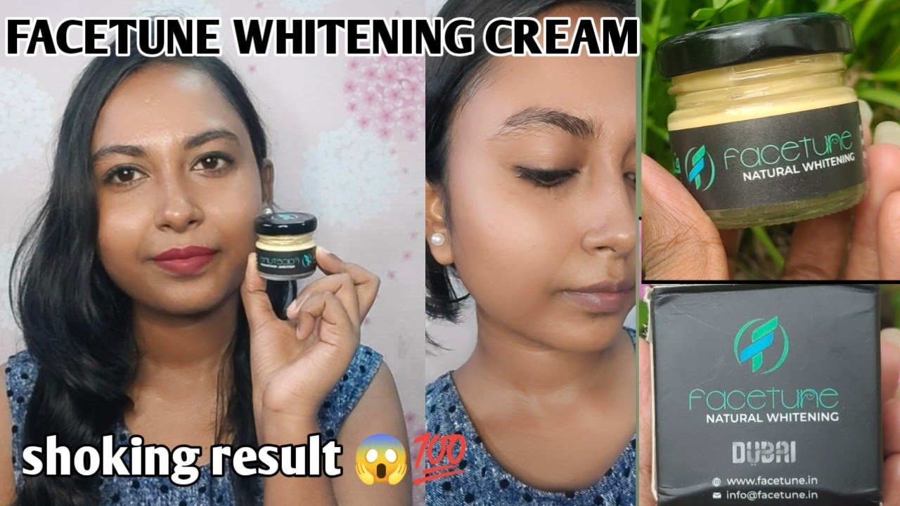 I tried facetune whitening cream for one week in tamil|The result is shocking 😱|