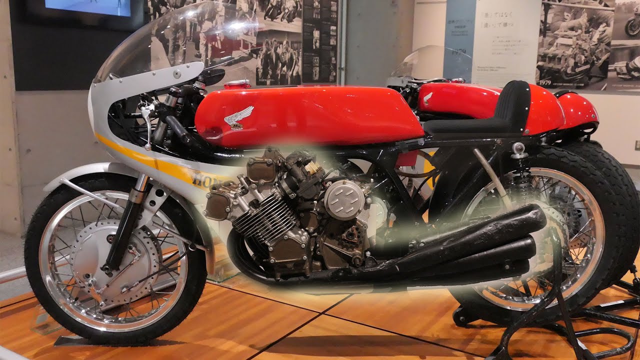 HONDA RC174 1967 ヘイルウッド車 350cc DOHC６気筒エンジン