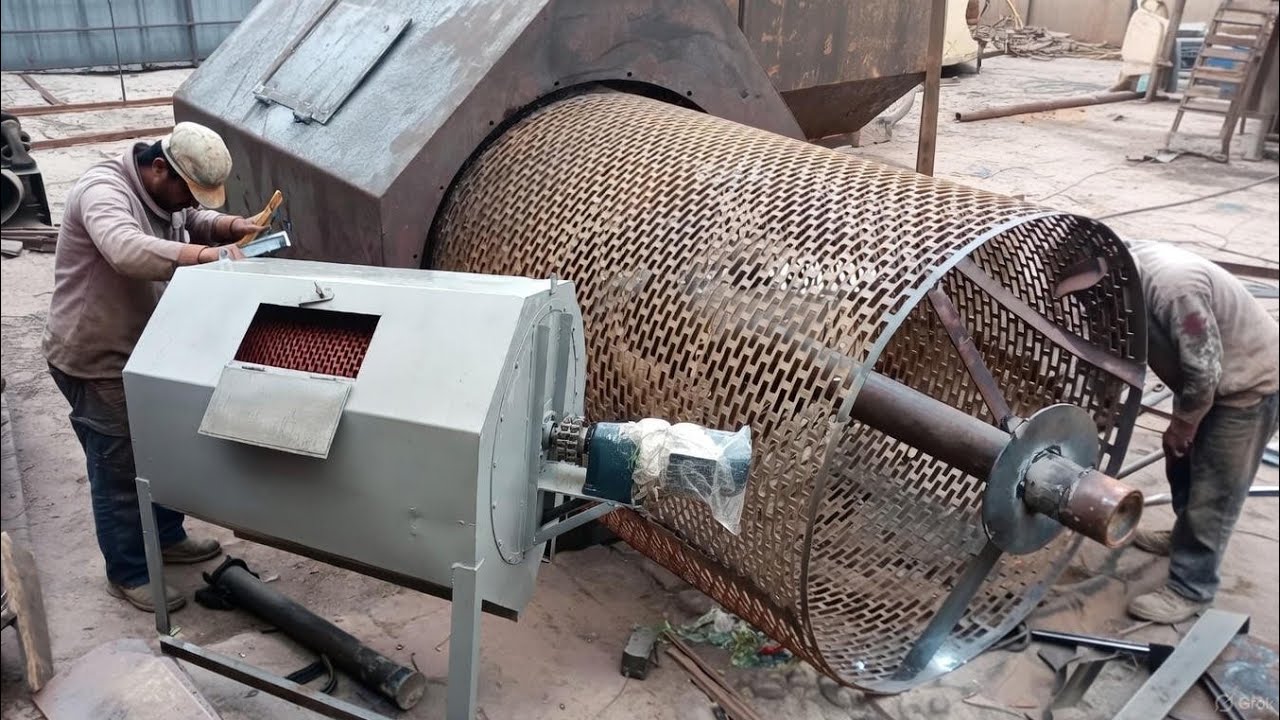 Industrial Drum Cleaner for Maize | Corn Cleaning Process