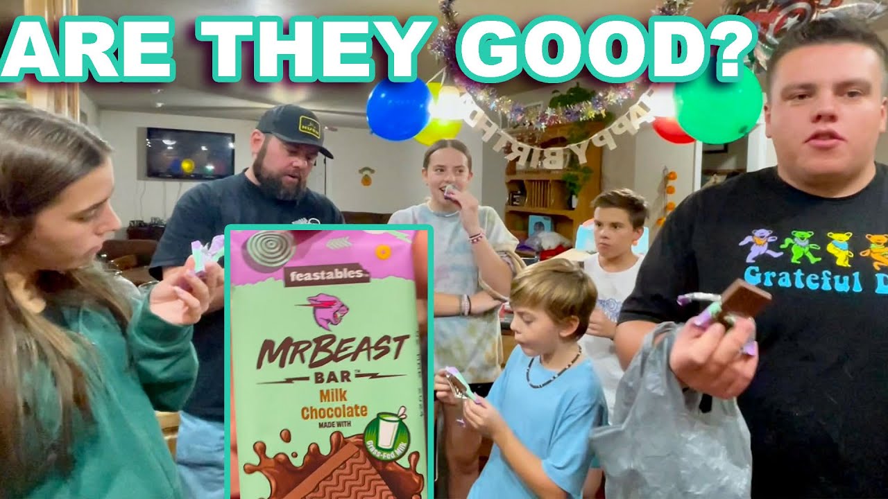 MrBEAST CANDY BAR REViEW! #SHAYTARDS