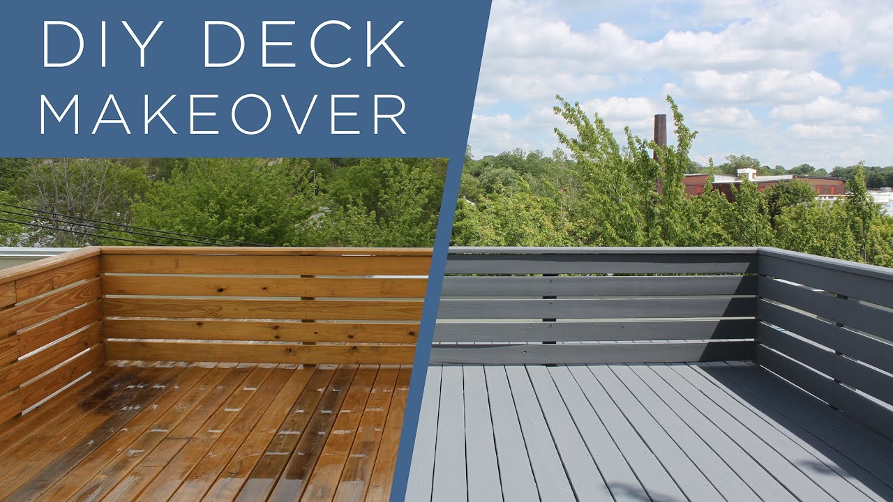 DIY Deck Makeover | Using BEHR Deckover
