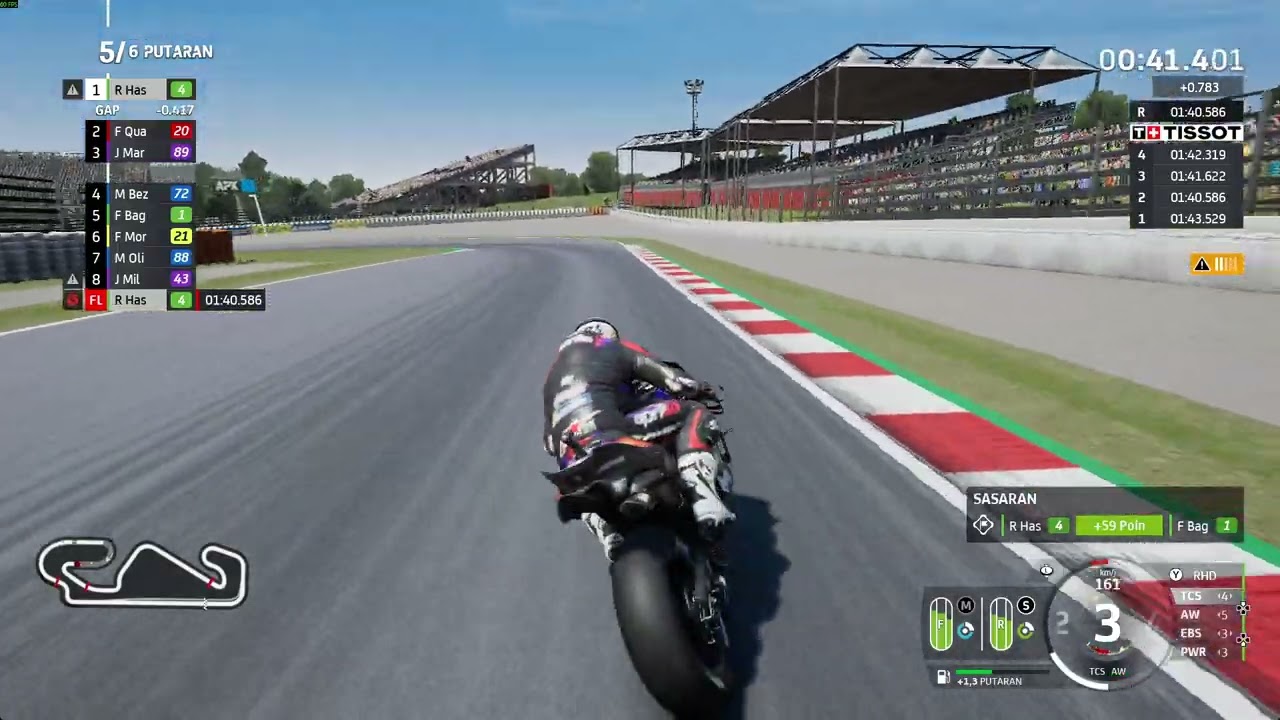 MotoGP24 Career - CatalanGP ||  Seruduk ducati pun jadi~