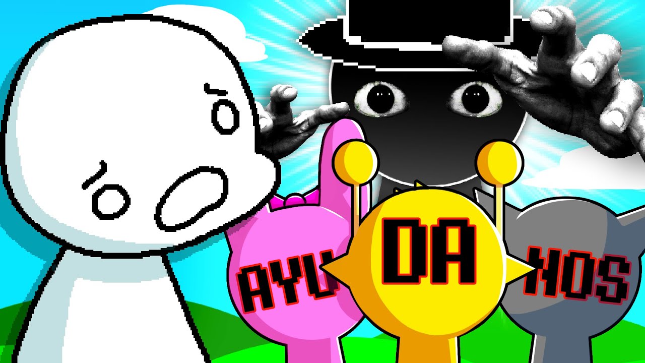encuentro el FINAL MALO Y BUENO de SPRUNKI INCREDIBOX