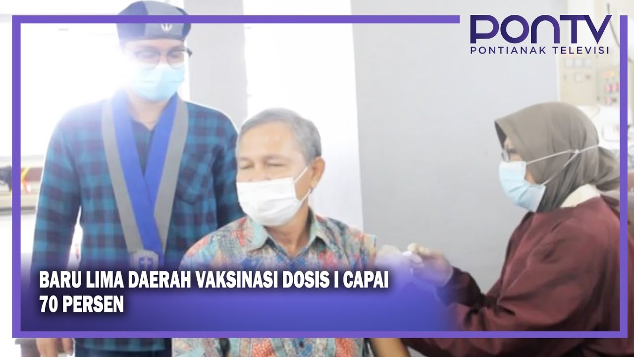 Baru Lima Daerah Vaksinasi Dosis I Capai 70 Persen