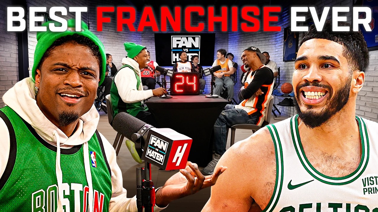 1 Boston Celtics Superfan Debates 10 Celtics Haters!