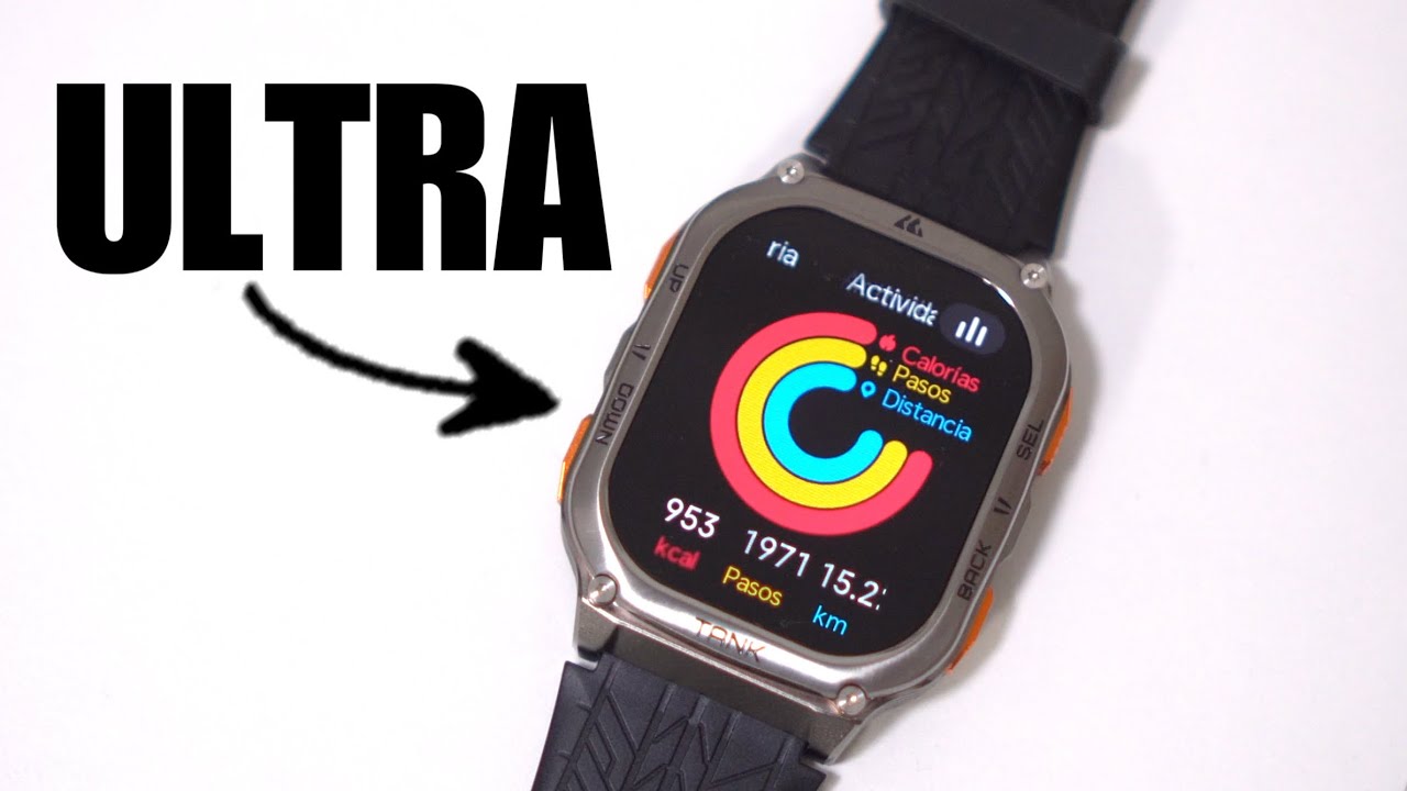El Apple Watch Ultra para Android!! Kospet Tank M3 ULTRA Special Edition