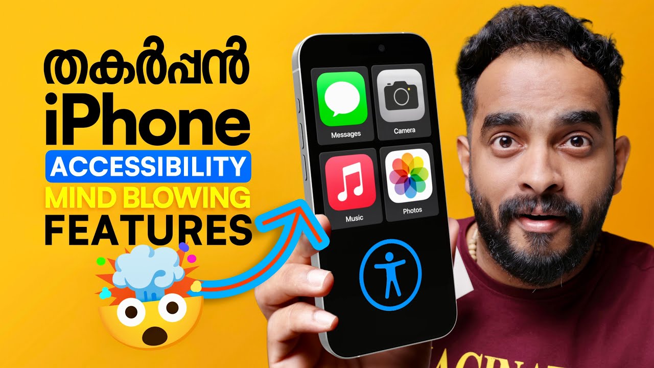 Mind Blowing 10 iPhone Accessibility Tricks You Never Know | Malayalam