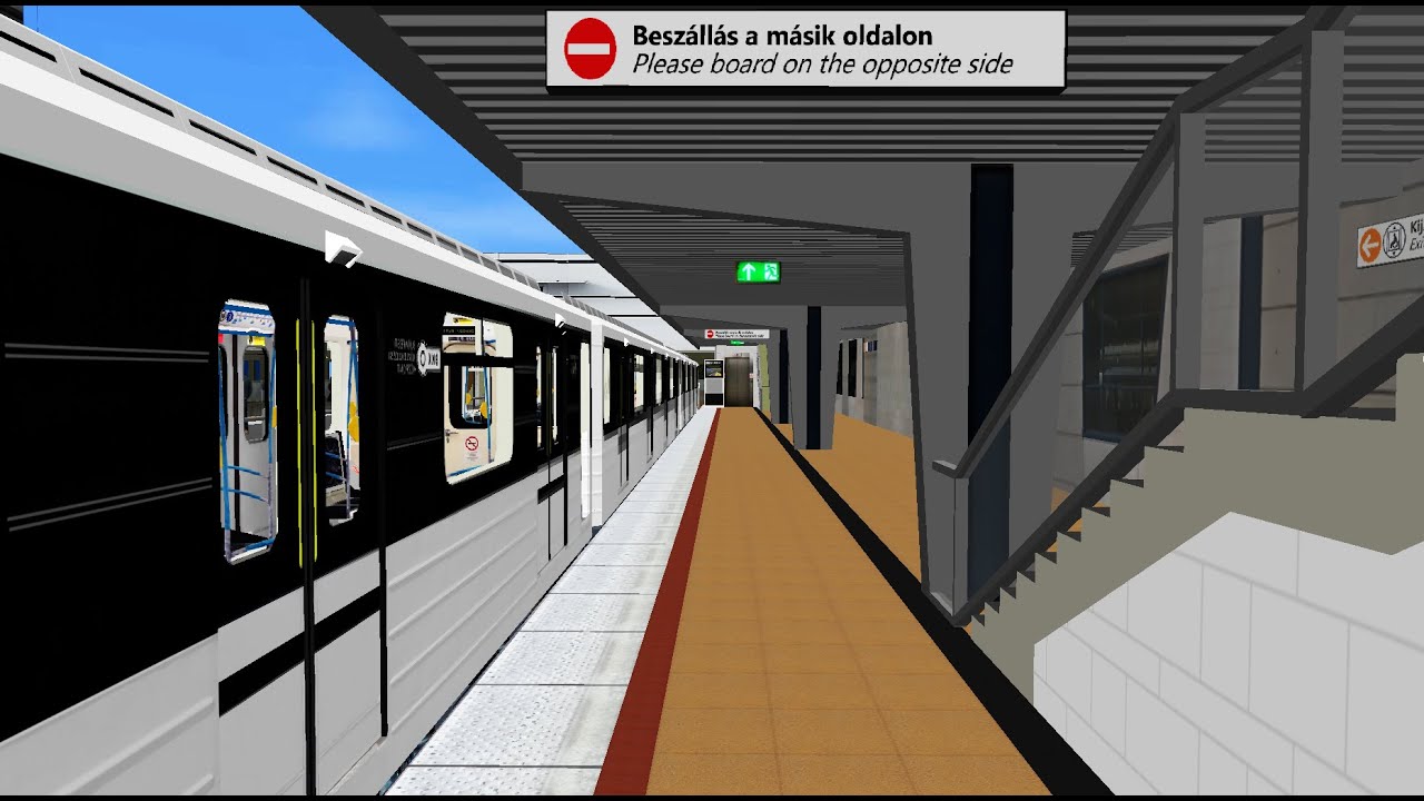 OpenBve M3 Metróprojekt (Nagyvárad tér M-Kőbánya-Kispest M) [BÉTA]