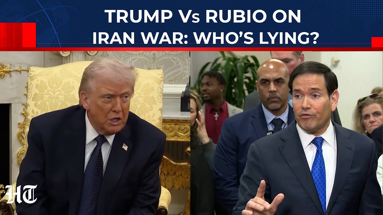 US Govt Confused? Trump & Rubio Contradict Each Other On Why US Attacked Iran First