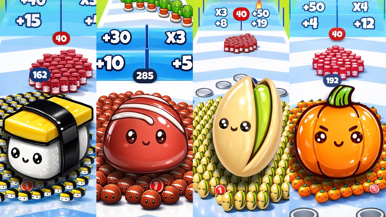 Food Run – Relaxing Satisfying SpeedRun Gameplay
