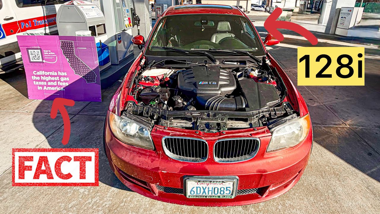 Первая поездка в моем гараже. Модернизация BMW 128i с коробкой передач DCT S65.