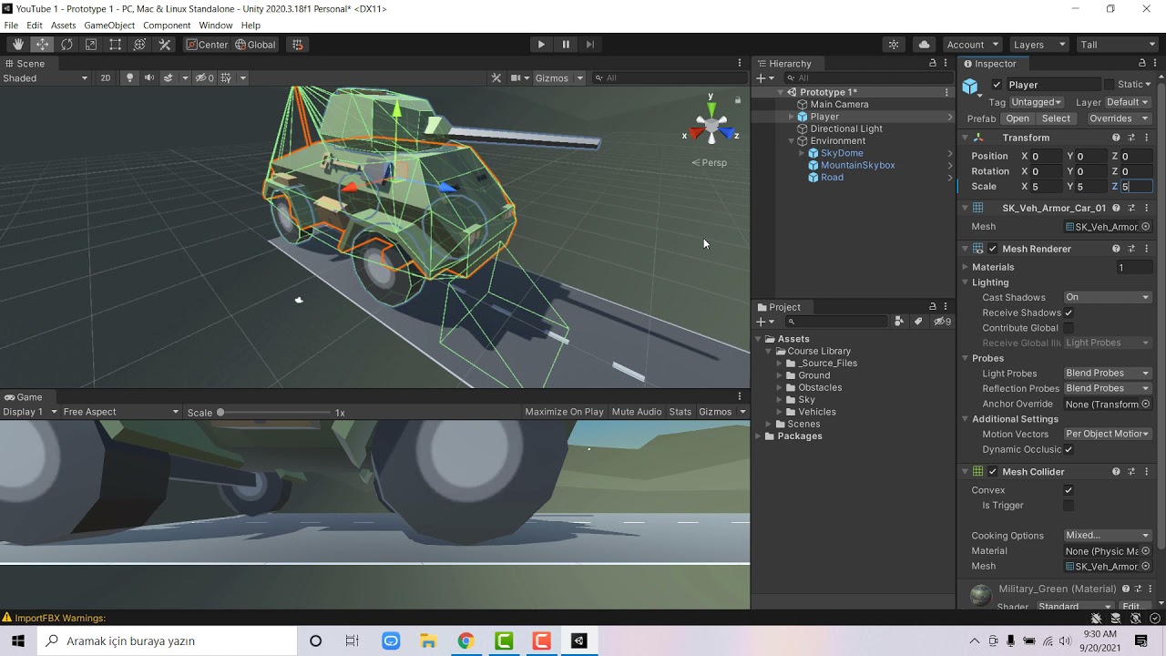 SIFIRDAN UNITY EĞİTİMİ | OYUN YAPARAK &Ouml;ĞRENME-1 #unitydersleri #unity3d #unity2doyunyapma #unity
