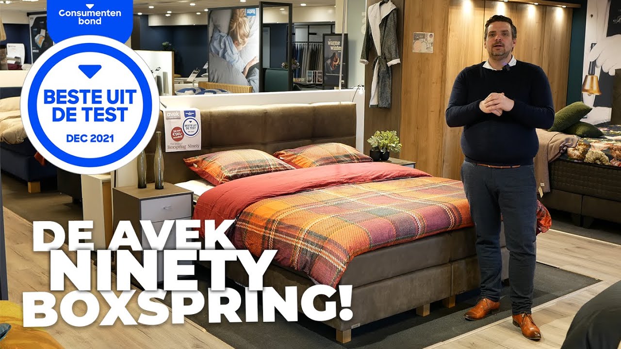 Als beste getest! De Avek Ninety Boxspring | Slaapspecialist van der Schuit