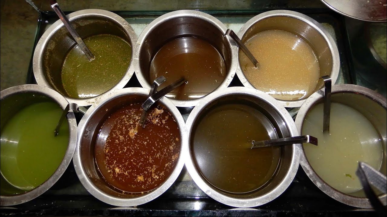 7 Flavours PANI PURI | Yummy Indian Street Food Making at Rajkot