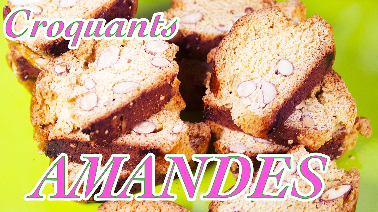 Croquants aux amandes